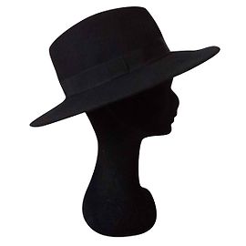 Tara Jarmon Hat / Panama / Borsalino Black