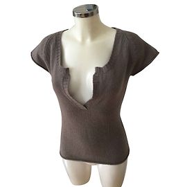 Pull en cachemire Berenice Taupe Taille S Taupe