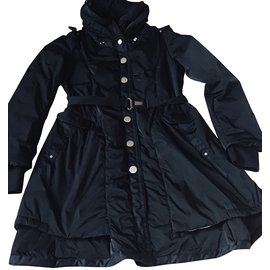 Marithé et François Girbaud Coats, Outerwear Black