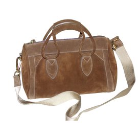 Ba&Sh-Handbags-Light brown,Caramel