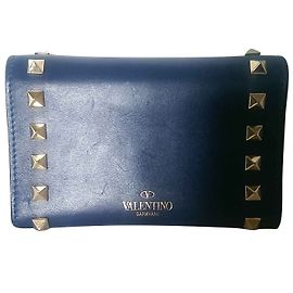 Valentino Garavani Purses, wallets, cases Blue