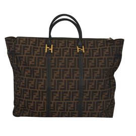 Fendi-Handbags-Dark brown