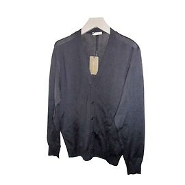BOTTEGA VENETA MEN'S CARDIGAN NEU Marineblau
