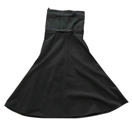 Céline-ABITO CELINE IN VISCOSA NERA NUOVO-Nero