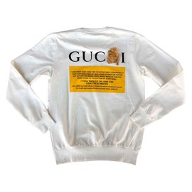 Gucci-Camisola do gato preto de Gucci-Multicor