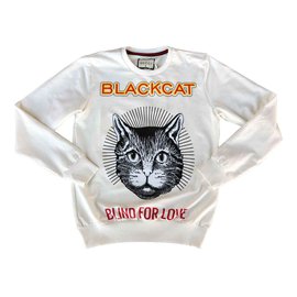 Gucci Black Cat Sweatshirt Multicolore