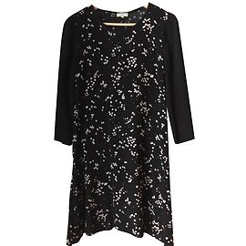Viskose Kleid Pablo De Gerard Darel Schwarz Weiß Schwarz Weiß