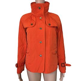 Autre Marque Manteau Talbots Orange en Polyester Taille S Orange