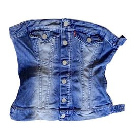 Levi's Levis Bustier Top Light blue