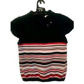 Pull Kenzo en coton fille 8 ans Multicolore