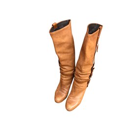 Karen Millen-Camel boots-Light brown,Caramel