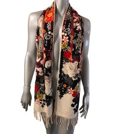 Kenzo Scarves Eggshell