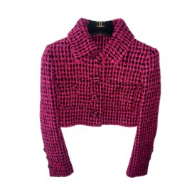 Chanel-Chanel Short Jacket-Pink