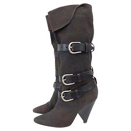 Bottes Isabel Marant Dampa Vert