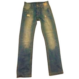 jeans destruidos DOLCE & GABBANA 48 Buen estado Azul