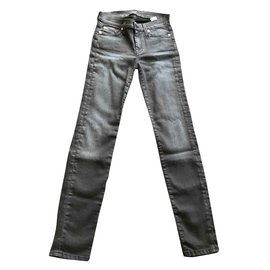 7 For All Mankind-jeans-Noir