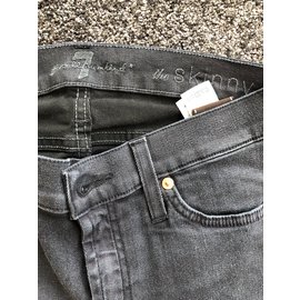 7 For All Mankind-Pantalones-Negro