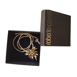 Roberto Cavalli Collana lunga D'oro