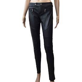 Guess Pantaloni, ghette Nero