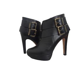 Botins Diesel com fivelas Preto