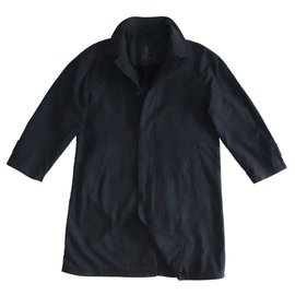 Yves Saint Laurent-Men Coats Outerwear-Grey