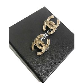 Chanel Silver CC Clips Argento