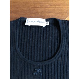 Courreges-Knitwear-Black