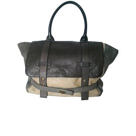 Bel Air-Handbags-Beige,Grey