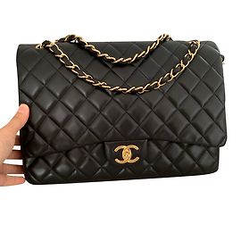 Chanel Maxi Jumbo noir Noir