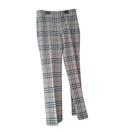 Calças Burberry Bege