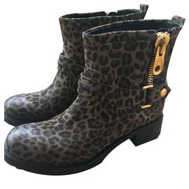Strategia-Ankle Boots-Leopard print