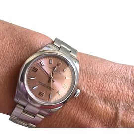 Rolex-Oyster perpetuall-Silvery