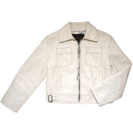 Coach Biker jackets White