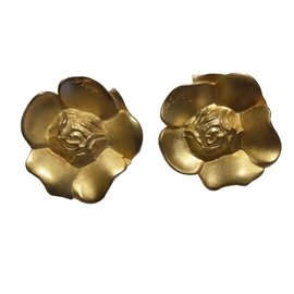 Kenzo-Boucles d'oreilles-Doré