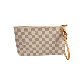 Louis Vuitton-Embreagem de azur-Bege