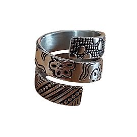 Kenzo Spiral ring Silvery
