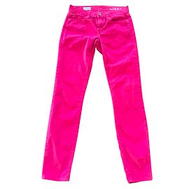 Jeansrosa Samt Leggings Gap 1969 T.26 x 32 Pink
