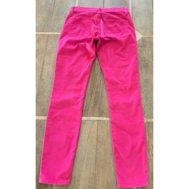 Gap-jeans rosa leggings de veludo Gap 1969 T.26 x 32-Rosa