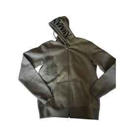 armani jeans grey hoodie