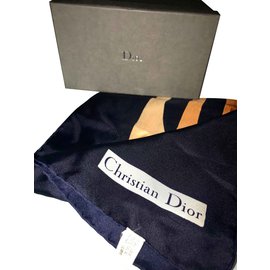 Christian Dior-Foulard-Noir