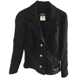 Dolce & Gabbana-Jackets-Black