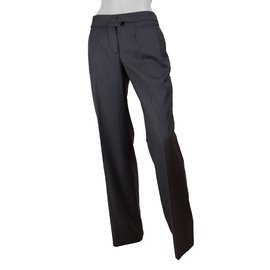 Kenzo-Pantalons, leggings-Gris anthracite