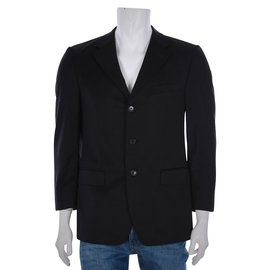 Ermenegildo Zegna-Blazers Jackets-Black