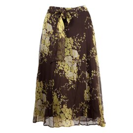Max Mara gonne Giallo Marrone chiaro Marrone scuro