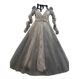 Zimmermann Robe de ballet Tempest sz 0 Noir Blanc Beige