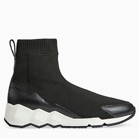 PIERRE HARDY NYLON FABRIC BOOTIES Black