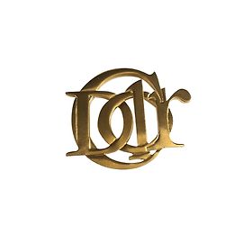 Spilla Christian Dior Vintage Perfume D'oro