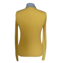 Chanel-logo maglione-Giallo