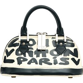 Louis Vuitton ALMA BB STEPHEN SPROUSE Plata