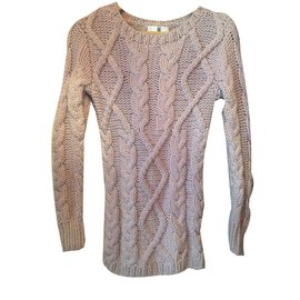 Pull en laine rose Irene Van Ryb Rose